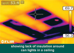 Home Energy Leaks, Efficiency Scan, Infared Maine