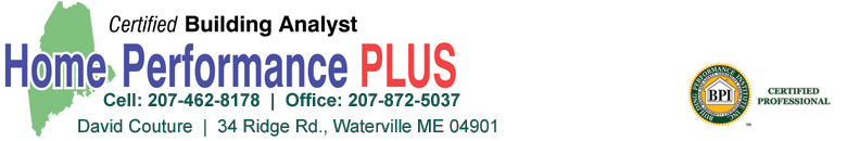 Home Performance Plus Maine Energy Audits, Infrared House Scans, Infared ME, Energy Efficient House scans, home scans air leaks maine, ME